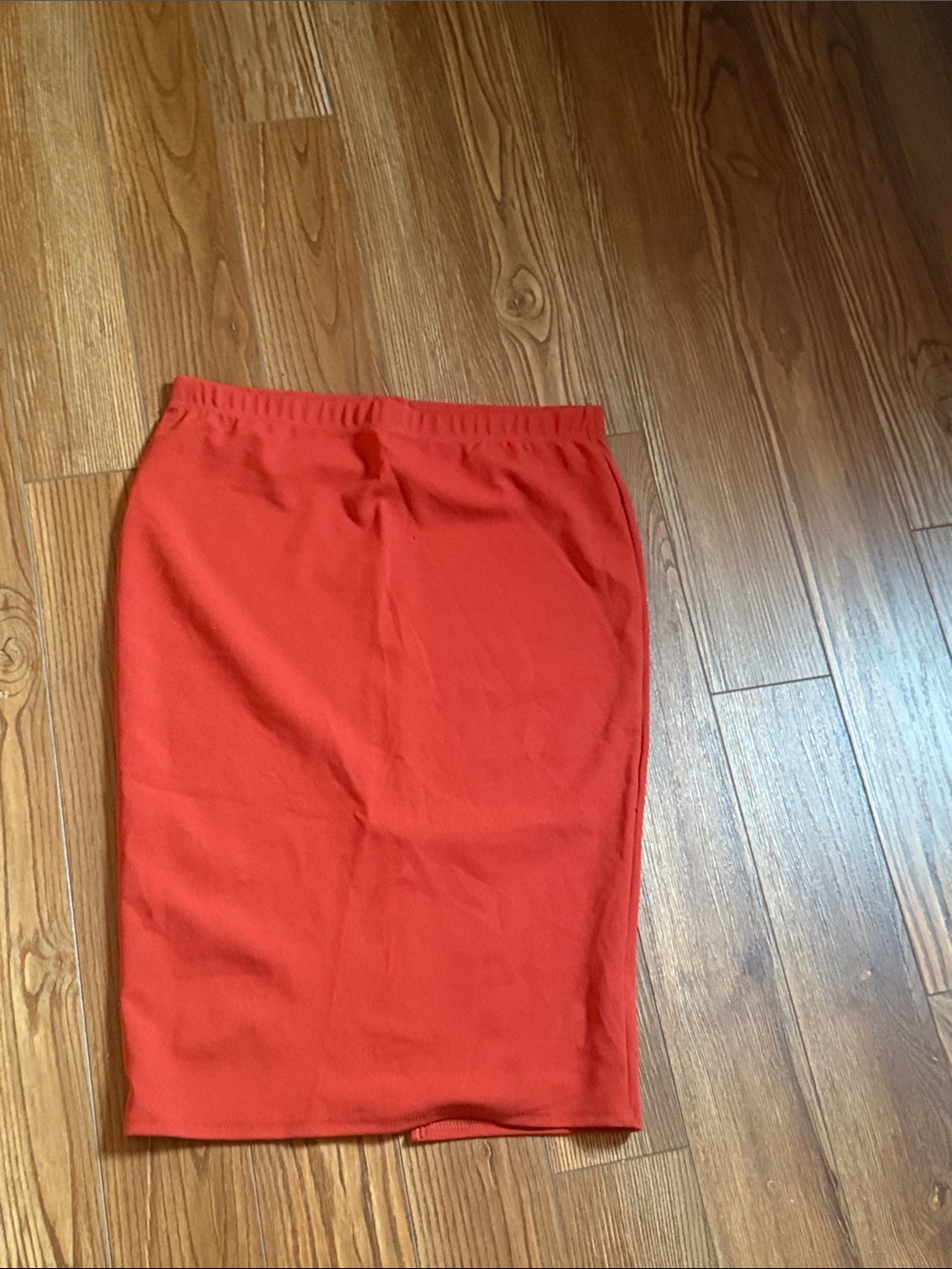 Women’s burnt orange Pencil Skirt - Classic Sleek Design